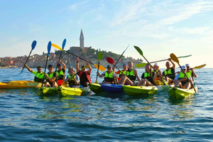 Rovinj-Amazing kayak tour &snorkeling &free drink &photos