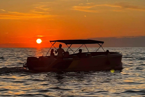 Rovinj : petit groupe - observation des dauphins - coucher du soleil - vues sur la vieille ville
