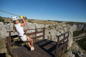 Šibenik : Zipline Šibenik - Čikolan kanjoni