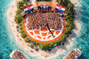 Split, Kroatien: 4-in-1-Boot-Party-Erlebnis