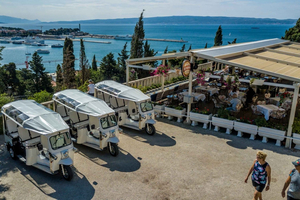 Split: Stadsvandring med elektrisk tuk-tuk