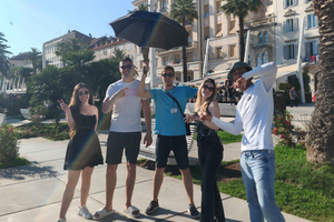 Split : visite historique à pied en français avec le guide de la région