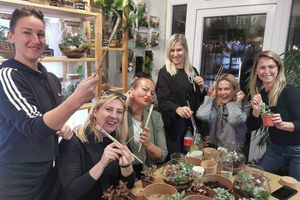 Terrarium workshop in the city of Dubrovnik