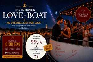 Vrsar: Love-Boat – Romantische Schiffsfahrt bei Sonnenuntergang