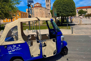 Zadar på 90 minuter: en tuk-tuk-tur med utsikter och berättelser