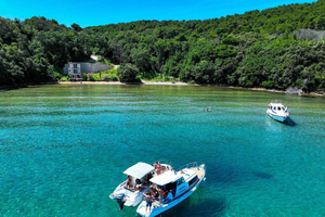 Zadar: Preko, Osljak ja Kali Island -venekierros juomien kera