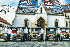 Zagreb: Upper and Lower Towns Guided Tour by Electric Ford