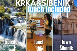 Krka waterfalls tour with lunch from Split