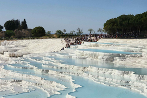 From Kuşadası Hotels: Pamukkale, Hierapolis & Mud Bath
