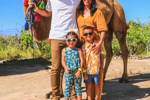 Los Cabos: Family Sunset Camel Safari with Buffet