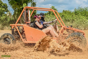 Punta Cana: Extreme Buggy Tour with Cave Cenote, Beach