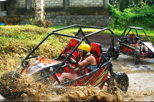 Ubud: Off-Road Buggy Adventure with Cave Route
