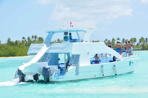 Fra Punta Cana: Los Haitises-tur med Montaña Redonda-tur