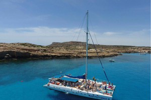 From Protaras: Catamaran Cruise to Blue Lagoon