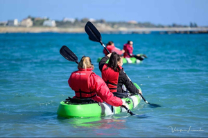 Limassol: Governor's Beach Sea Kayaking Tour with Brunch