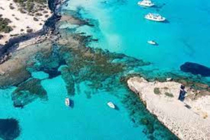 Pafos,Blue Lagoon,Latchi,day trip, coach boat+waterslide.