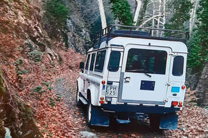 Paphos Cyprus Troodos Jeep safari in English in French too