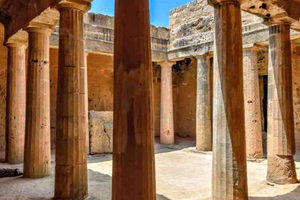 Pafos: Kato Pafosin, hautojen ja meriluolien opastettu kierros
