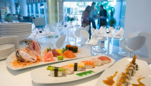 Shumi Sushi-baari Mediterranean Beach -hotellissa