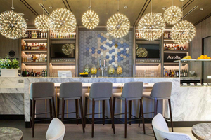 DFW Dallas Fort Worth Airport: ingang Virgin Atlantic Lounge