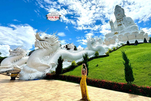 Chiang Rai: Halbtagestour – 3 berühmte Tempel & Lalita Café