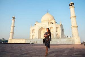 Z Tadź Mahal i Agra z 5-gwiazdkowym lunchem