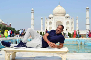 Au départ de Delhi/Jaipur : excursion d'une journée au Taj Mahal en voiture de luxe