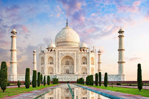 De viagem de um dia ao Taj Mahal e Agra com traslados