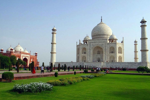 Fra Taj Mahal-tur ved solopgang med Agra Fort og Baby Taj