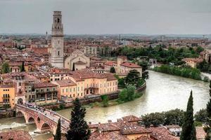 De Lido di Jesolo: Excursão de 1 Dia Verona e Lago de Garda