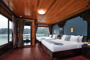 Baia di Ha Long: tour di 2 giorni con la crociera boutique La Pandora
