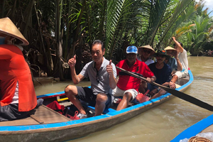 Ho Chi Minh: tour in barca e tuk-tuk delle isole del Mekong con degustazioni