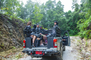 Khao Lak: tour in jeep di un'intera giornata nella giungla fuoristrada con pranzo