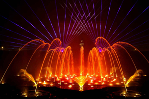 New Delhi : spectacle son et lumière du temple Akshardham avec options personnalisées