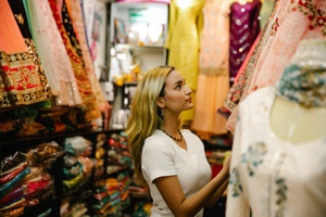 Shoppingtur i det gamle og nye Delhi med afhentning ved hotellet