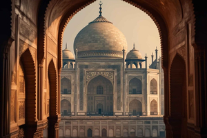 Privat tur til Taj Mahal og Agra-fortet med guide og 5-stjerners lunsj