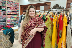 Delhi : expérience de stylisme de sari et de mode indienne