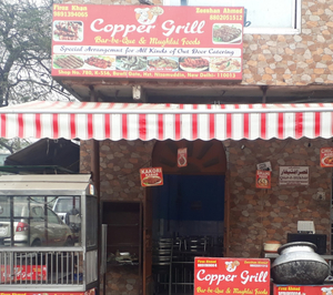 Copper grill food -Hzt. Nizamuddin Branch