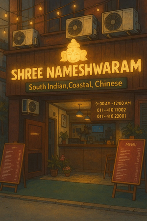 Shree Nameshwaram Restaurant {South Indian, Coastal, Chinese}
