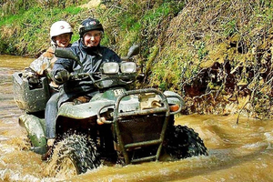ATV Tour: Typical House, Rincón Beach and Caño Frío River