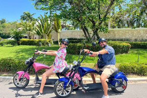 Bavaro Punta Cana: Stadsrondleiding met Harley modellen E-Scooters