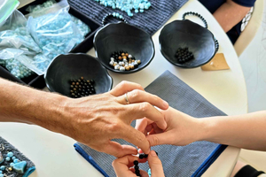 Bayahibe: Larimar Stone Jewelry Making