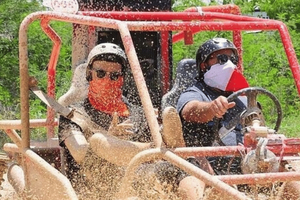 Bayahibe Tour Buggy-eventyr i elver, grotter og strender