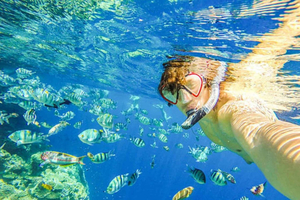 Party Boat with BBQ Snorkeling and live Dj in Puerto Plata