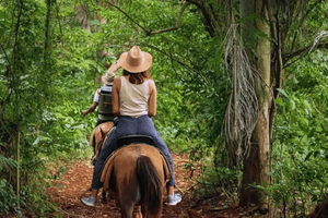 Private:Los Haitises: Kayak and Horseback Riding Tour