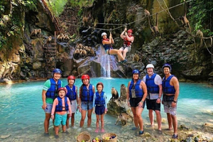 Puerto Plata: 7 watervallen, zipline en apenreservaat