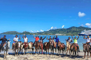 Puerto Plata: Coastal Horseback Ride and Local History