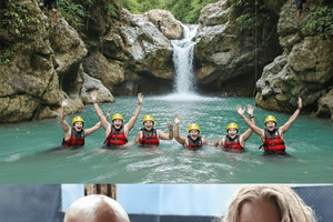 Puerto Plata: Damajagua Waterfalls & Monkeyland Tour