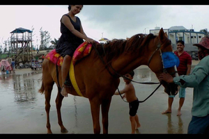 Puerto Plata: Horseback Riding Tour with Beach Views