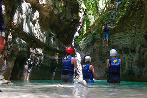 Puerto Plata: Watervallen van Damajagua